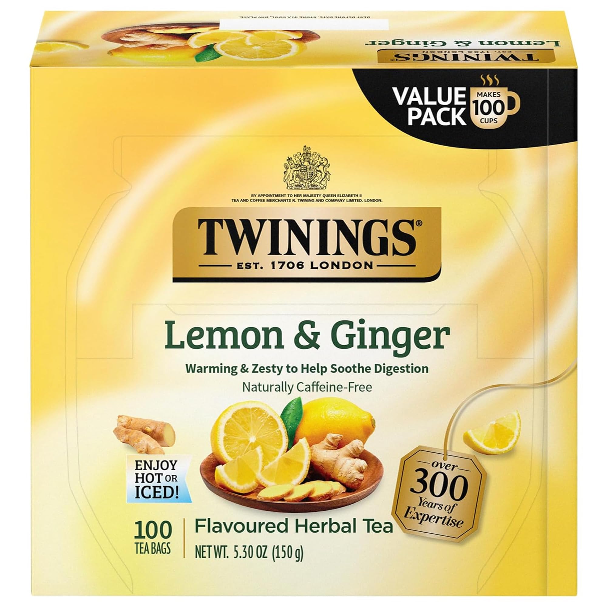 Twinings Lemon & Ginger Tea 1