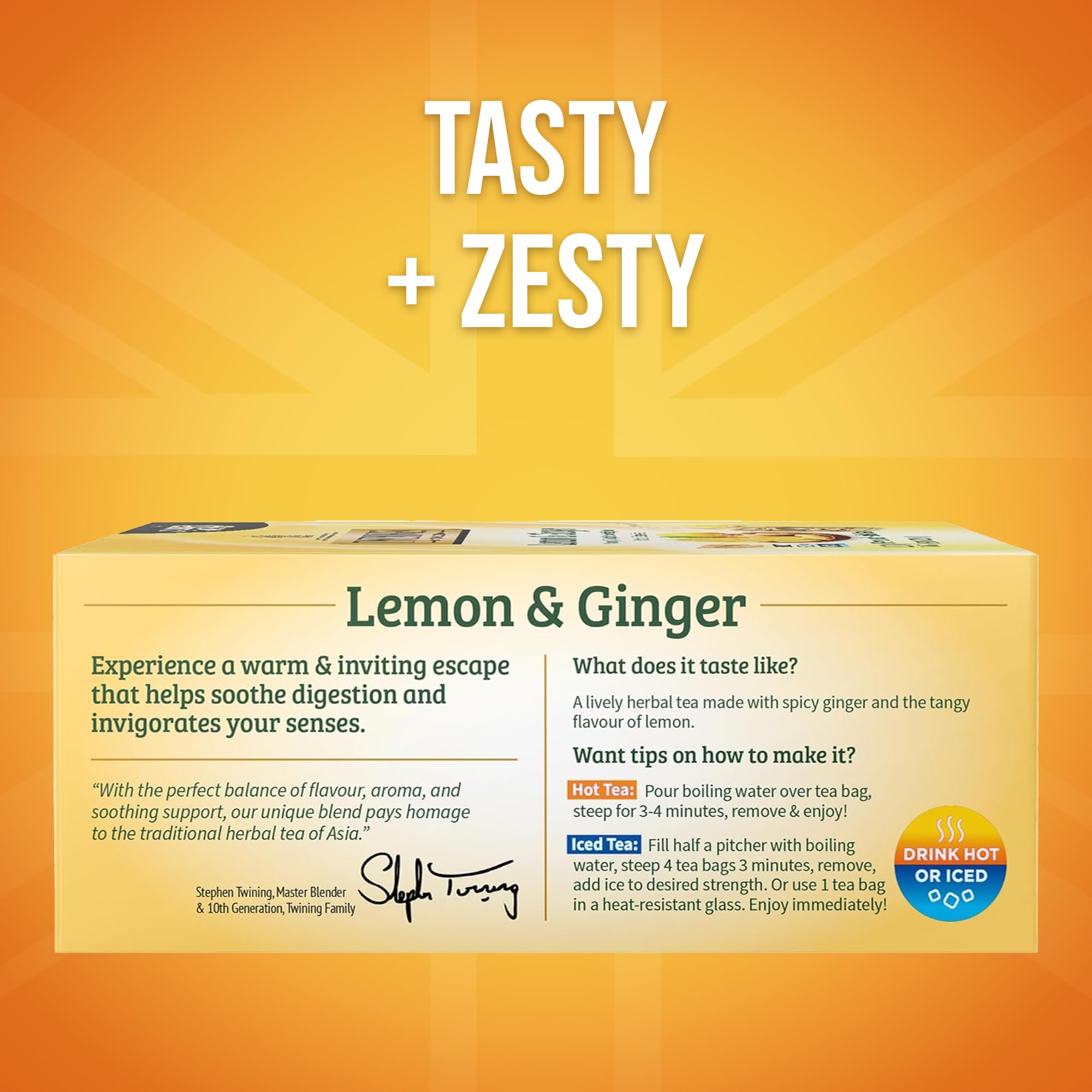 Twinings Lemon & Ginger Tea 2